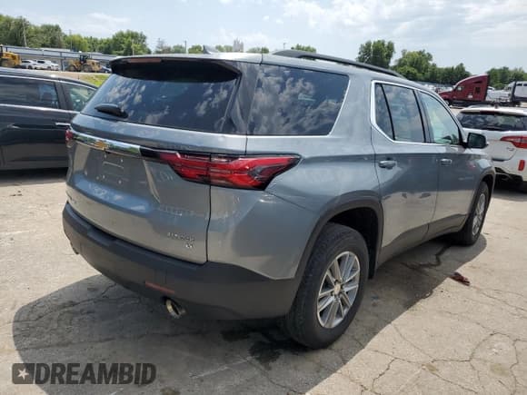 ✅ 2023 Chevrolet Traverse LT Cloth • VIN: 1GNEVGKW2PJ156747 • Lot: 64856214. Wystawiony na Copart z przebiegiem 24 025 mil. Bezpłatny archiwum sprzedaży aukcyjnych z USA i szczegółowy raport historii pojazdu na DreamBid. Zdjęcie 3.