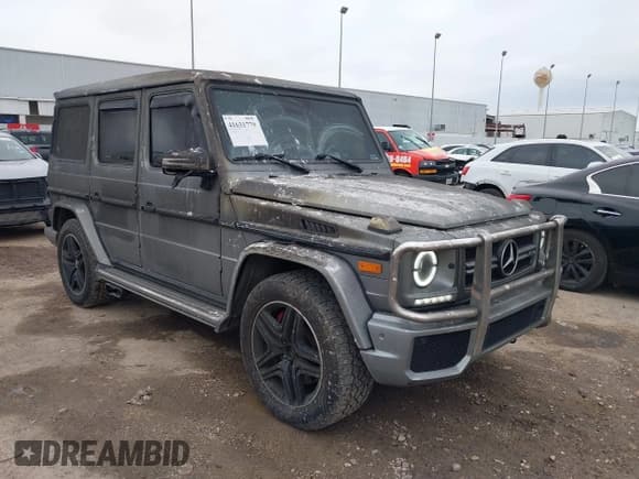 ✅ 2017 Mercedes-Benz G 63 AMG • VIN: WDCYC7DF9HX277129 • Лот: 41631779. Опубликован ранее на IAAI с пробегом 93 810 миль. Бесплатный доступ к архиву аукционных продаж из США и подробный отчёт об истории автомобиля на DreamBid. Изображение 1.