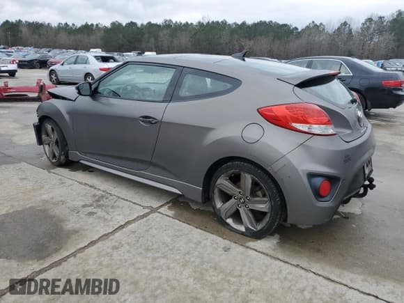 ✅ 2014 Hyundai Veloster Turbo • VIN: KMHTC6AE3EU191684 • Lot: 45010365. Wystawiony na Copart z przebiegiem 176 773 mil. Bezpłatny archiwum sprzedaży aukcyjnych z USA i szczegółowy raport historii pojazdu na DreamBid. Zdjęcie 2.