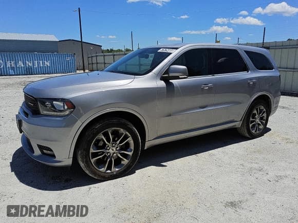 ✅ 2019 Dodge Durango GT Plus • VIN: 1C4RDJDG3KC780621 • Lot: 57575465. Listed on Copart with 129,836 mi. Free auction sales archive from the USA and detailed vehicle history report at DreamBid. Image 1.