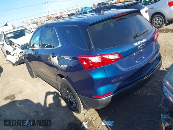 2020 Chevrolet Equinox LT with VIN 3GNAXUEVXLL334398, listed as a IAAI auction lot 43324458 with 40,158 mi miles and . Bid and sale history available at DreamBid. Image 3.