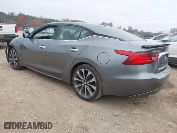 ✅ 2016 Nissan Maxima Platinum • VIN: 1N4AA6AP8GC378470 • Lot: 43753728. Listed on IAAI with 115,748 mi. Free auction sales archive from the USA and detailed vehicle history report at DreamBid. Image 3.