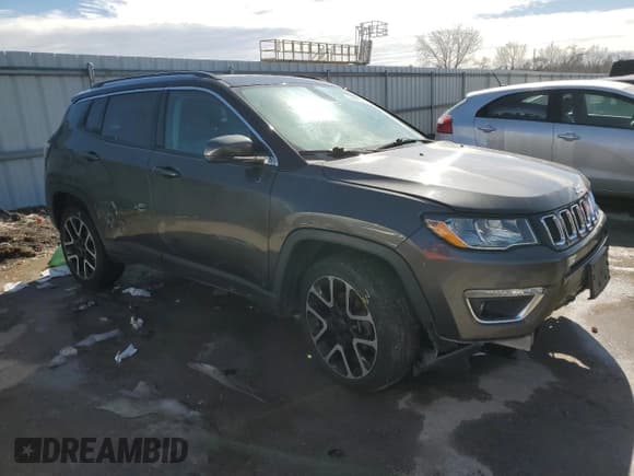 ✅ 2019 Jeep Compass Limited • VIN: 3C4NJDCB9KT673625 • Lot: 44463275. Listed on Copart with 85,139 mi. Free auction sales archive from the USA and detailed vehicle history report at DreamBid. Image 4.
