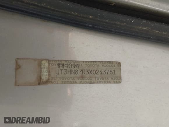 ✅ 1999 Toyota 4Runner Limited • VIN: JT3HN87R3X0243761 • Lot: 43427578. Wystawiony na IAAI z przebiegiem 271 235 mil. Bezpłatny archiwum sprzedaży aukcyjnych z USA i szczegółowy raport historii pojazdu na DreamBid. Zdjęcie 9.