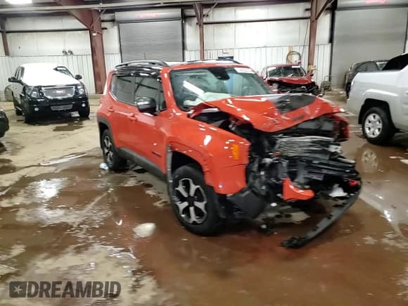 ✅ 2021 Jeep Renegade Trailhawk • VIN: ZACNJDC10MPM39680 • Lot: 44353225. Wystawiony na Copart z przebiegiem 48 367 mil. Bezpłatny archiwum sprzedaży aukcyjnych z USA i szczegółowy raport historii pojazdu na DreamBid. Zdjęcie 14.