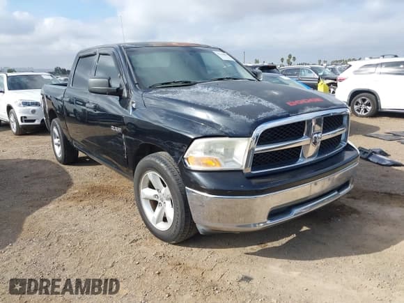 ✅ 2009 Dodge 1500 SLT • VIN: 1D3HB13P79S754498 • Lot: 43316087. Listed on IAAI with 189,628 mi. Free auction sales archive from the USA and detailed vehicle history report at DreamBid. Image 1.