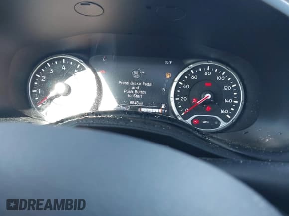 ✅ 2023 Jeep Renegade Trailhawk • VIN: ZACNJDC13PPP74002 • Lot: 41968140. Listed on IAAI with 6,848 mi. Free auction sales archive from the USA and detailed vehicle history report at DreamBid. Image 7.