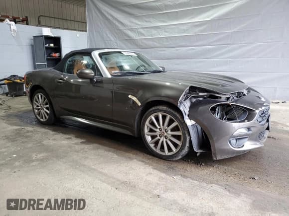 ✅ 2017 FIAT 124 Spider Elaborazione Abarth • VIN: JC1NFAEK1H0125019 • Lot: 51663565. Listed on Copart with Not provided. Free auction sales archive from the USA and detailed vehicle history report at DreamBid. Image 4.