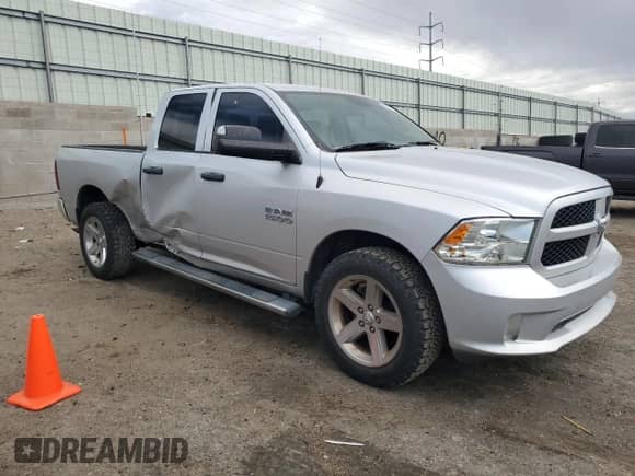 2015 Ram 1500 Express with VIN 1C6RR7FG5FS760424, listed as a Copart auction lot 65052075 with 78,802 mi miles and Salvage title. Bid and sale history available at DreamBid. Image 4.