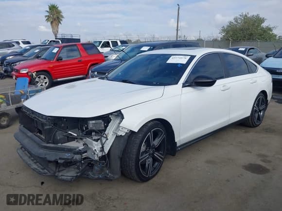 ✅ 2023 Honda Accord Sport • VIN: 1HGCY2F50PA036166 • Лот: 43326676. Опубликован ранее на IAAI с пробегом 68 819 миль. Бесплатный доступ к архиву аукционных продаж из США и подробный отчёт об истории автомобиля на DreamBid. Изображение 2.