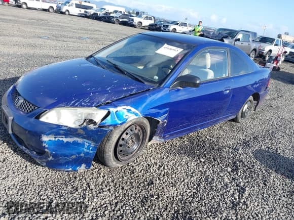 ✅ 2004 Honda Civic LX • VIN: 1HGEM21574L077406 • Lot: 41646915. Listed on IAAI with 217,350 mi. Free auction sales archive from the USA and detailed vehicle history report at DreamBid. Image 2.