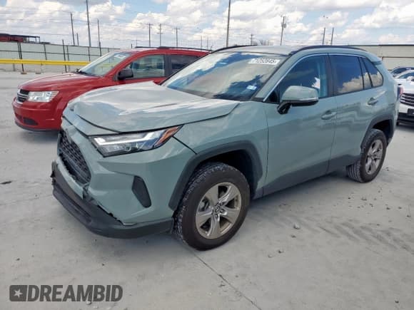 ✅ 2023 Toyota RAV4 XLE • VIN: 2T3W1RFV5PW284018 • Лот: 71252845. Опубликован ранее на Copart с пробегом 43 861 миль. Бесплатный доступ к архиву аукционных продаж из США и подробный отчёт об истории автомобиля на DreamBid. Изображение 1.