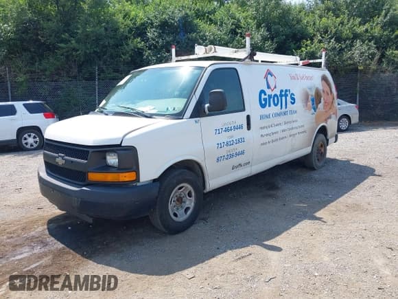 ✅ 2014 Chevrolet Express Cargo • VIN: 1GCWGGCA4E1117083 • Lot: 42821660. Listed on IAAI with Not provided. Free auction sales archive from the USA and detailed vehicle history report at DreamBid. Image 18.