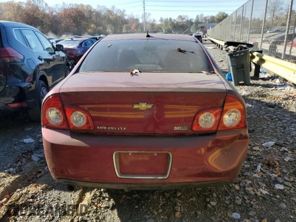 ✅ 2011 Chevrolet Malibu LTZ • VIN: 1G1ZE5EUXBF141569 • Lot: 75180023. Listed on Copart with Not provided. Free auction sales archive from the USA and detailed vehicle history report at DreamBid. Image 6.