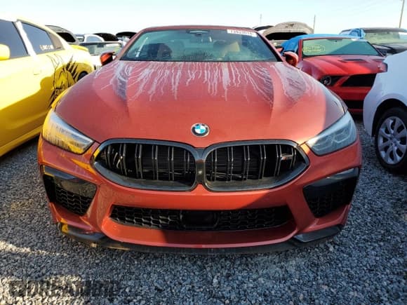 ✅ 2020 BMW M8 • VIN: WBSDZ0C01LBM09483 • Lot: 73933014. Listed on Copart with 8,389 mi. Free auction sales archive from the USA and detailed vehicle history report at DreamBid. Image 5.