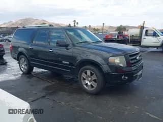 ✅ 2008 Ford Expedition Max Limited • VIN: 1FMFK19508LA39394 • Lot: 42660736. Listed on IAAI with 172,338 mi. Free auction sales archive from the USA and detailed vehicle history report at DreamBid. Image 1.