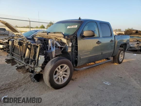 ✅ 2010 Chevrolet Silverado 1500 LS • VIN: 3GCRCREA1AG155562 • Lot: 74097694. Listed on Copart with 162,657 mi. Free auction sales archive from the USA and detailed vehicle history report at DreamBid. Image 1.