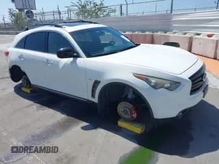 ✅ 2016 Infiniti QX70 • VIN: JN8CS1MW1GM750798 • Lot: 42519800. Listed on IAAI with 139,940 mi. Free auction sales archive from the USA and detailed vehicle history report at DreamBid. Image 1.