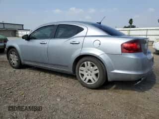 2013 Dodge Avenger SE с VIN 1C3CDZAB2DN619685, выставлен на аукционе Copart как лот 57214324 с пробегом 110 420 миль миль и Списание • Salvage title. История ставок и продаж доступна на DreamBid. Изображение 2.