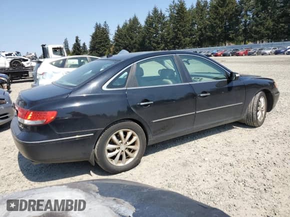 2007 Hyundai Azera SE с VIN KMHFC46F97A224355, выставлен на аукционе Copart как лот 54167585 с пробегом 178 839 миль миль и Списание • Salvage title. История ставок и продаж доступна на DreamBid. Изображение 3.