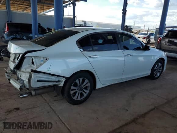 2014 Honda Accord LX with VIN 1HGCR2F33EA210563, listed as a Copart auction lot 69829455 with 156,016 mi miles and Salvage title. Bid and sale history available at DreamBid. Image 3.