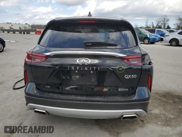 ✅ 2024 Infiniti QX50 Luxe • VIN: 3PCAJ5BA9RF109558 • Lot: 45926985. Listed on Copart with 15,191 mi. Free auction sales archive from the USA and detailed vehicle history report at DreamBid. Image 6.