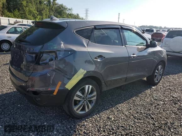 2015 Hyundai Tucson SE with VIN KM8JU3AG5FU977718, listed as a Copart auction lot 62511263 with 31,776 mi miles and . Bid and sale history available at DreamBid. Image 3.