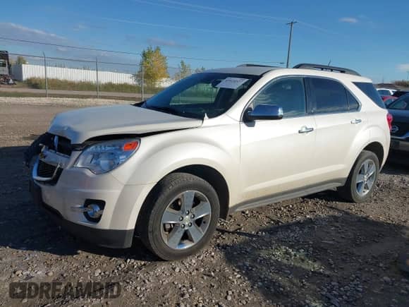 2015 Chevrolet Equinox LT with VIN 1GNFLGEK1FZ117568, listed as a IAAI auction lot 43424527 with 156,838 mi miles and . Bid and sale history available at DreamBid. Image 2.