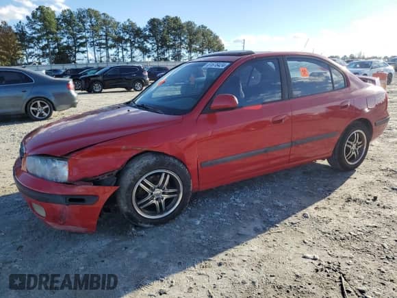 2003 Hyundai Elantra GLS z VIN KMHDN45D53U533878, wystawiony jako Copart lot #81678424 z przebiegiem 218 193 mil mil oraz Szkoda całkowita • Salvage title. Historia ofert i sprzedaży dostępna na DreamBid. Obrazek 1.