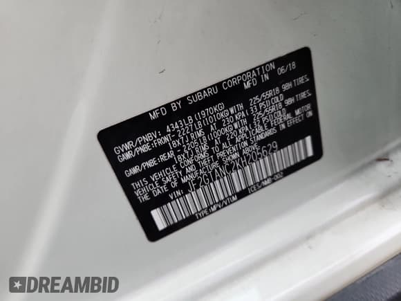 ✅ 2019 Subaru Crosstrek Limited • VIN: JF2GTANC2KH205629 • Лот: 86586785. Опубликован ранее на Copart с пробегом 33 322 миль. Бесплатный доступ к архиву аукционных продаж из США и подробный отчёт об истории автомобиля на DreamBid. Изображение 13.