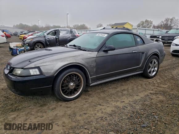 ✅ 2003 Ford Mustang Standard • VIN: 1FAFP40433F377199 • Lot: 96229455. Wystawiony na Copart z przebiegiem 213 208 mil. Bezpłatny archiwum sprzedaży aukcyjnych z USA i szczegółowy raport historii pojazdu na DreamBid. Zdjęcie 1.
