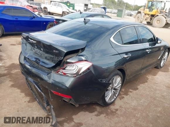 ✅ 2021 Genesis G70 2.0T • VIN: KMTG34LA1MU073296 • Lot: 43393501. Wystawiony na IAAI z przebiegiem 75 218 mil. Bezpłatny archiwum sprzedaży aukcyjnych z USA i szczegółowy raport historii pojazdu na DreamBid. Zdjęcie 4.