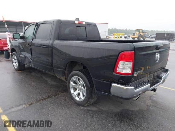2023 Ram 1500 Lone Star with VIN 1C6RREMT4PN664918, listed as a IAAI auction lot 42942757 with 38,062 mi miles and . Bid and sale history available at DreamBid. Image 3.