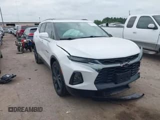 ✅ 2020 Chevrolet Blazer RS • VIN: 3GNKBERS0LS662038 • Лот: 42753311. Опубликован ранее на IAAI с пробегом 81 391 миль. Бесплатный доступ к архиву аукционных продаж из США и подробный отчёт об истории автомобиля на DreamBid. Изображение 1.