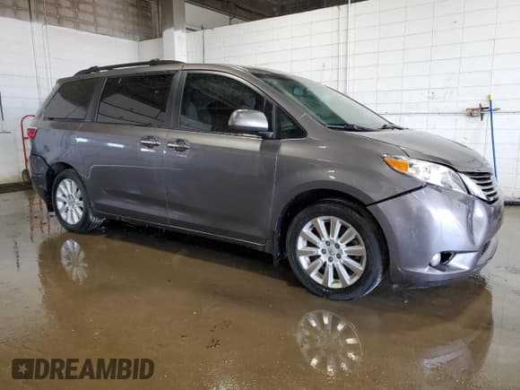 ✅ 2015 Toyota Sienna Limited • VIN: 5TDDK3DC2FS116985 • Lot: 57269975. Listed on Copart with 139,126 mi. Free auction sales archive from the USA and detailed vehicle history report at DreamBid. Image 4.