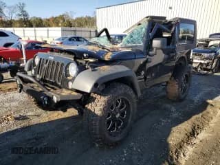 ✅ 2015 Jeep Wrangler Willys Wheeler • VIN: 1C4AJWAG8FL648645 • Лот: 74334884. Опубликован ранее на Copart с пробегом Не указан. Бесплатный доступ к архиву аукционных продаж из США и подробный отчёт об истории автомобиля на DreamBid. Изображение 1.