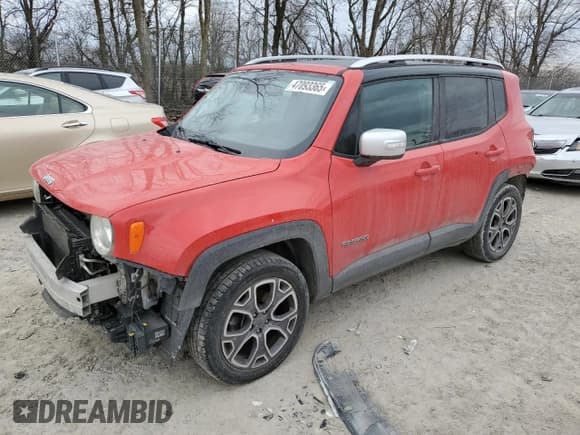 ✅ 2016 Jeep Renegade Limited • VIN: ZACCJADT1GPC76793 • Lot: 47093365. Wystawiony na Copart z przebiegiem 129 838 mil. Bezpłatny archiwum sprzedaży aukcyjnych z USA i szczegółowy raport historii pojazdu na DreamBid. Zdjęcie 1.