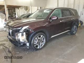 2023 Hyundai Palisade Limited z VIN KM8R5DGE1PU537511, wystawiony jako Copart lot #85548315 z przebiegiem 50 735 mil mil oraz Szkoda całkowita • Salvage title. Historia ofert i sprzedaży dostępna na DreamBid. Obrazek 1.