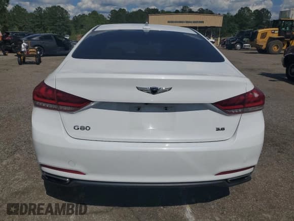 ✅ 2017 Genesis G80 3.8L • VIN: KMHGN4JE6HU210152 • Лот: 56148105. Опубликован ранее на Copart с пробегом 114 821 миль. Бесплатный доступ к архиву аукционных продаж из США и подробный отчёт об истории автомобиля на DreamBid. Изображение 6.
