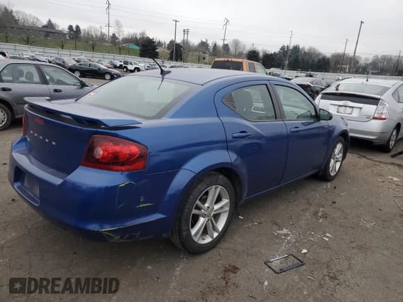 ✅ 2013 Dodge Avenger SE V6 • VIN: 1C3CDZAG0DN604355 • Lot: 43091635. Wystawiony na Copart z przebiegiem 110 662 mil. Bezpłatny archiwum sprzedaży aukcyjnych z USA i szczegółowy raport historii pojazdu na DreamBid. Zdjęcie 3.