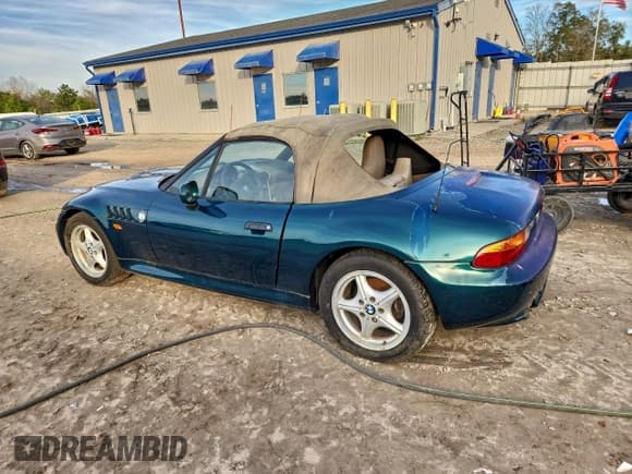 ✅ 1997 BMW 3 Series Z3 1.9 • VIN: 4USCH7324VLB79299 • Лот: 95624795. Опубликован ранее на Copart с пробегом Не указан. Бесплатный доступ к архиву аукционных продаж из США и подробный отчёт об истории автомобиля на DreamBid. Изображение 2.