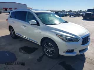 ✅ 2016 Infiniti QX60 • VIN: 5N1AL0MN8GC510649 • Lot: 43563046. Listed on IAAI with 201,726 mi. Free auction sales archive from the USA and detailed vehicle history report at DreamBid. Image 1.