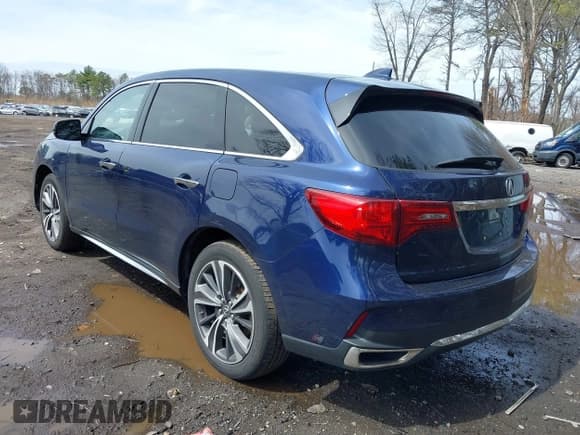 ✅ 2020 Acura MDX Technology • VIN: 5J8YD4H54LL028984 • Lot: 41945072. Wystawiony na IAAI z przebiegiem 46 443 mil. Bezpłatny archiwum sprzedaży aukcyjnych z USA i szczegółowy raport historii pojazdu na DreamBid. Zdjęcie 3.