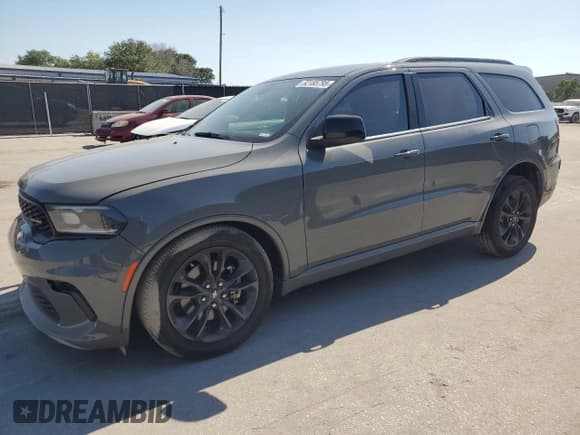 ✅ 2023 Dodge Durango GT • VIN: 1C4RDHDGXPC624950 • Lot: 52185795. Wystawiony na Copart z przebiegiem 37 265 mil. Bezpłatny archiwum sprzedaży aukcyjnych z USA i szczegółowy raport historii pojazdu na DreamBid. Zdjęcie 1.