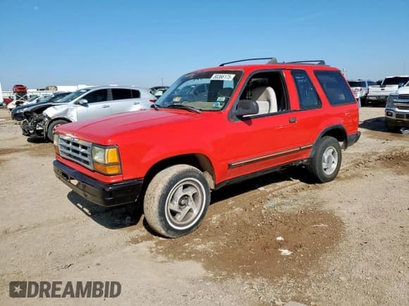 ✅ 1991 Ford Explorer Eddie Bauer • VIN: 1FMCU22X5MUB26646 • Lot: 80366175. Wystawiony na Copart z przebiegiem 46 023 mil. Bezpłatny archiwum sprzedaży aukcyjnych z USA i szczegółowy raport historii pojazdu na DreamBid. Zdjęcie 1.