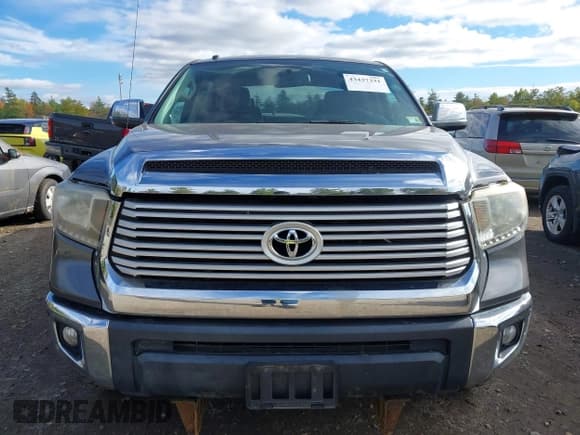 ✅ 2014 Toyota Tundra Limited • VIN: 5TFHY5F18EX340567 • Lot: 43437331. Listed on IAAI with 173,633 mi. Free auction sales archive from the USA and detailed vehicle history report at DreamBid. Image 12.
