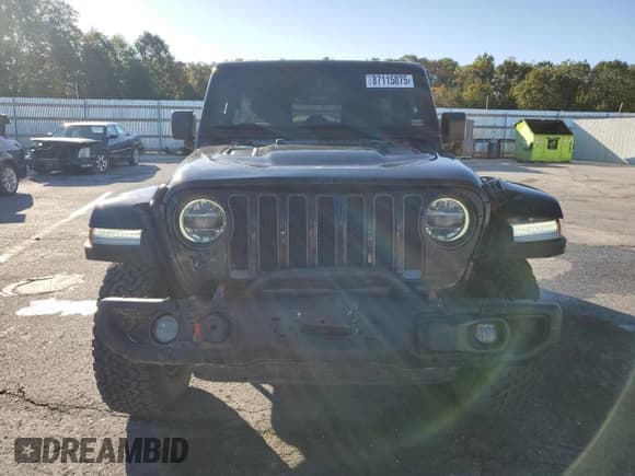 ✅ 2021 Jeep Wrangler Unlimited Rubicon • VIN: 1C4HJXFG7MW536511 • Лот: 87115075. Опубликован ранее на Copart с пробегом 83 176 миль. Бесплатный доступ к архиву аукционных продаж из США и подробный отчёт об истории автомобиля на DreamBid. Изображение 5.