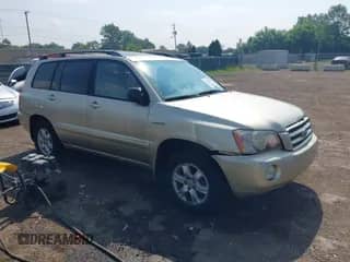 2003 Toyota Highlander with VIN JTEGF21A330116504, listed as a IAAI auction lot 42684199 with 363,757 mi miles and . Bid and sale history available at DreamBid. Image 1.