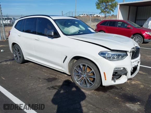 ✅ 2018 BMW X3 M40i • VIN: 5UXTS3C5XJ0Z01862 • Лот: 43605746. Опубликован ранее на IAAI с пробегом 108 389 миль. Бесплатный доступ к архиву аукционных продаж из США и подробный отчёт об истории автомобиля на DreamBid. Изображение 1.