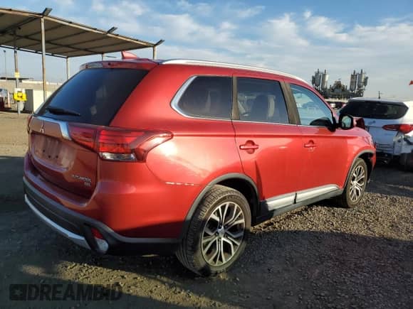 2018 Mitsubishi Outlander SE with VIN JA4AD3A30JZ022574, listed as a Copart auction lot 90856345 with 78,609 mi miles and Salvage title. Bid and sale history available at DreamBid. Image 3.
